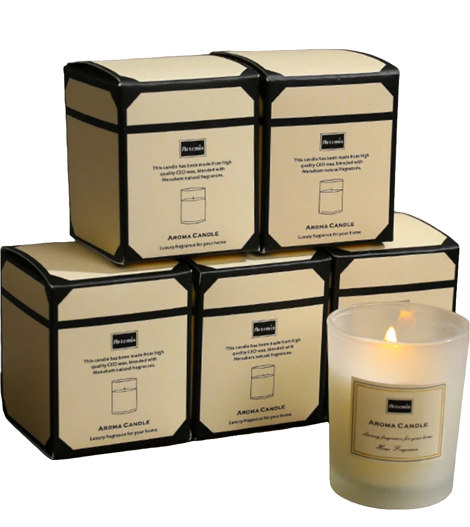 Scented Candles Romantic Air Fragrance Diffuser Fresh Home Lasting Aromatherapy Companion Christmas Gift Luvy duvy