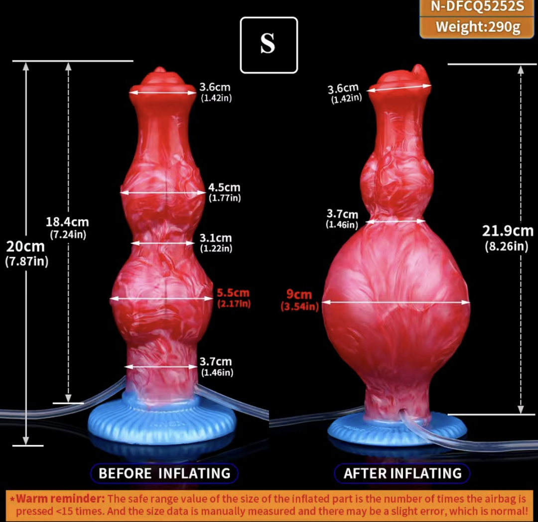 Jake- The Alpha Werewolf Dildo for Deep Wild Desires Luvy duvy